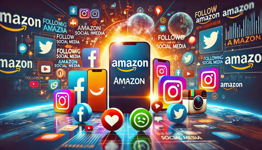 Follow Amazon on Social Media