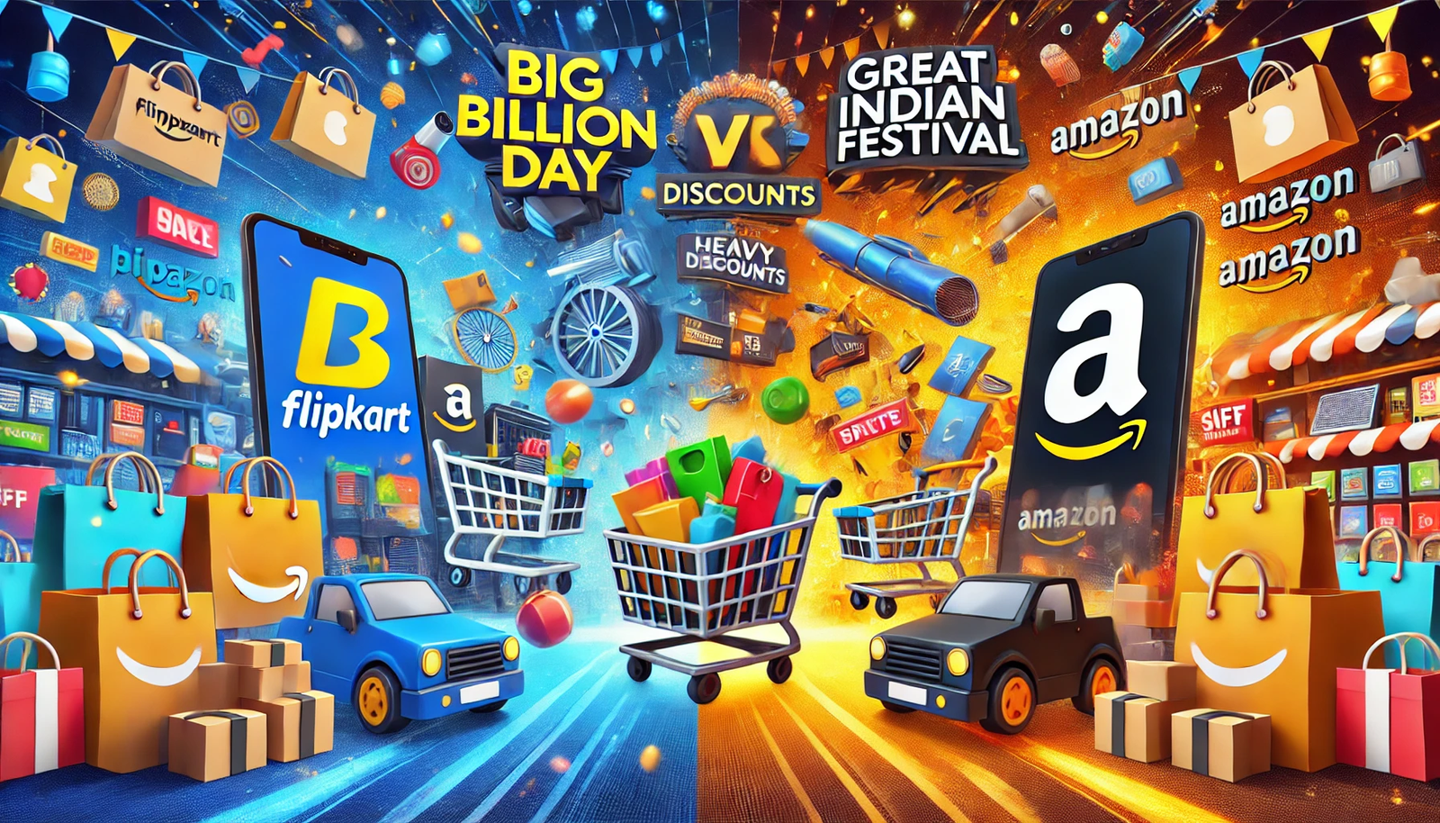 Flipkart Big Billion Day vs Amazon Great Indian Festival