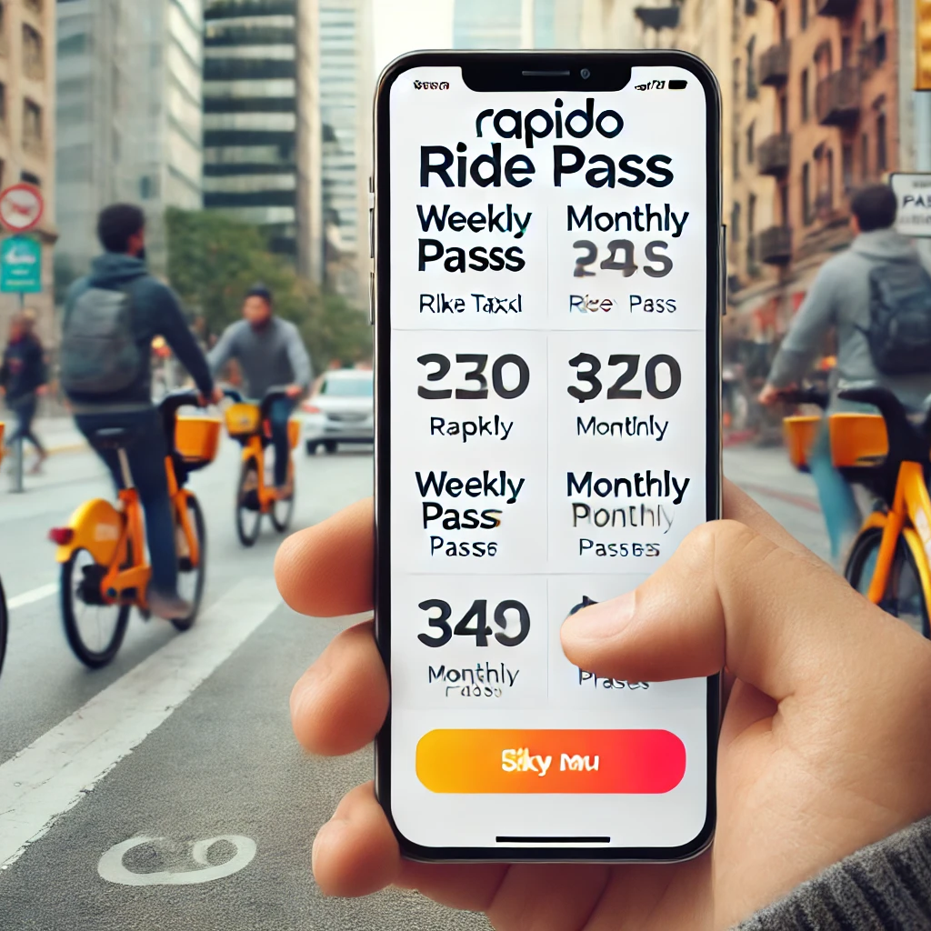 Take Advantage of Ride Passes - Rapido Bike Taxi Hacks