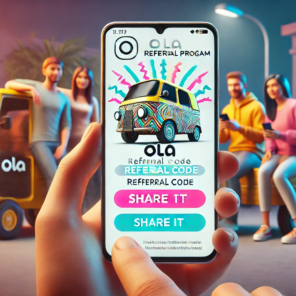 Utilize Ola’s Referral Program - ola hacks to save big on every ride