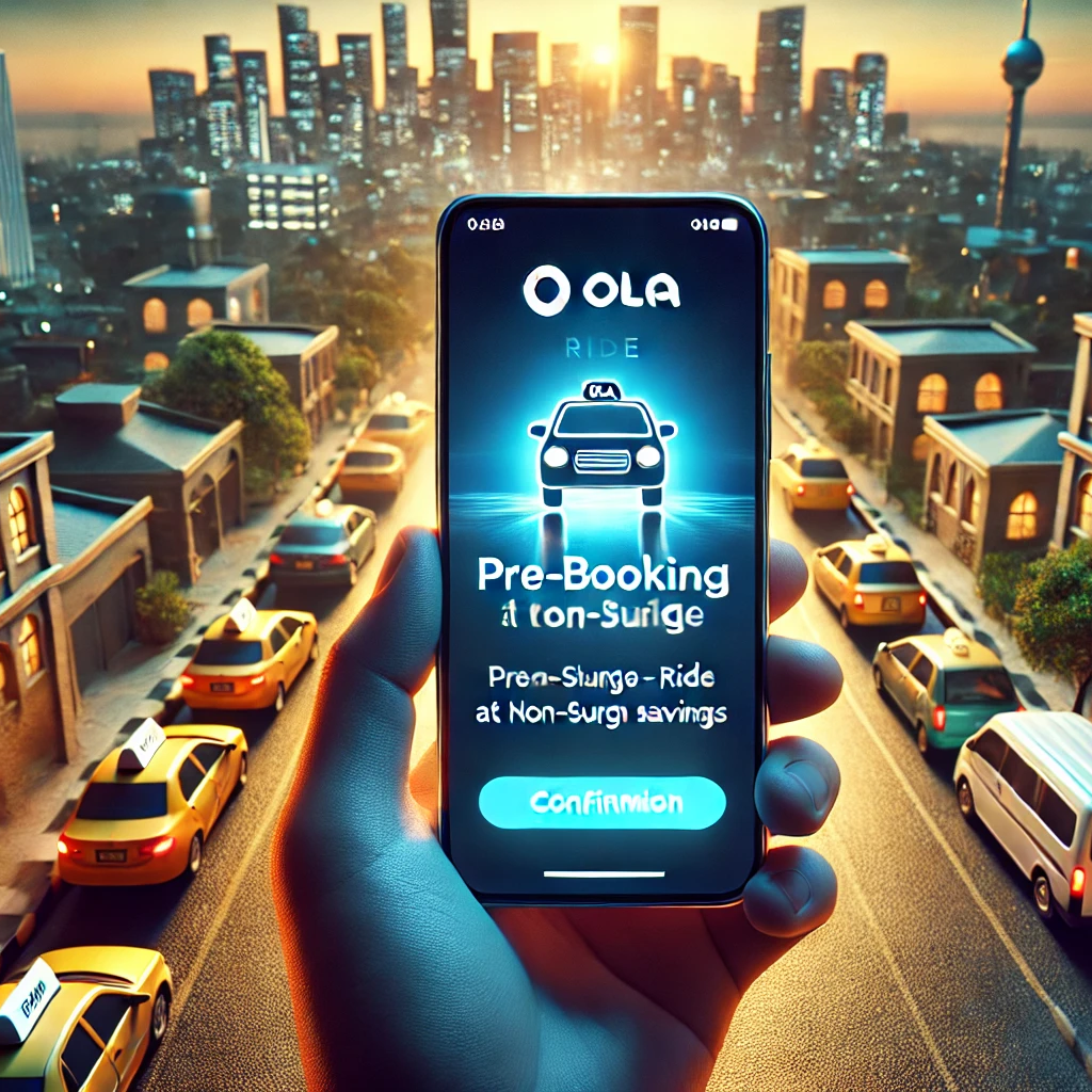 5. Pre-book Your Ride - ola hacks to save big on every ride