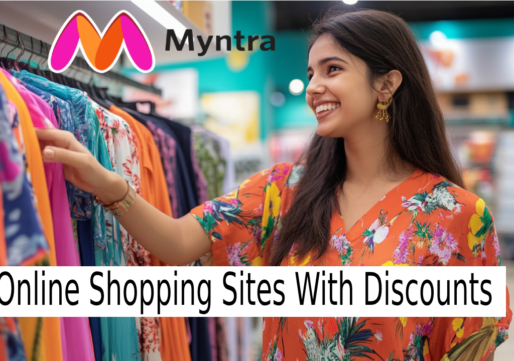 Myntra Best for Fashion Deals Top Indian Online Shopping Sites with Discounts