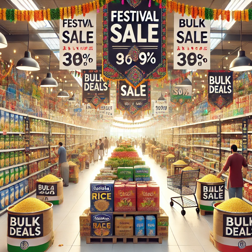 Take Advantage of Festival Sales for Bulk Deals