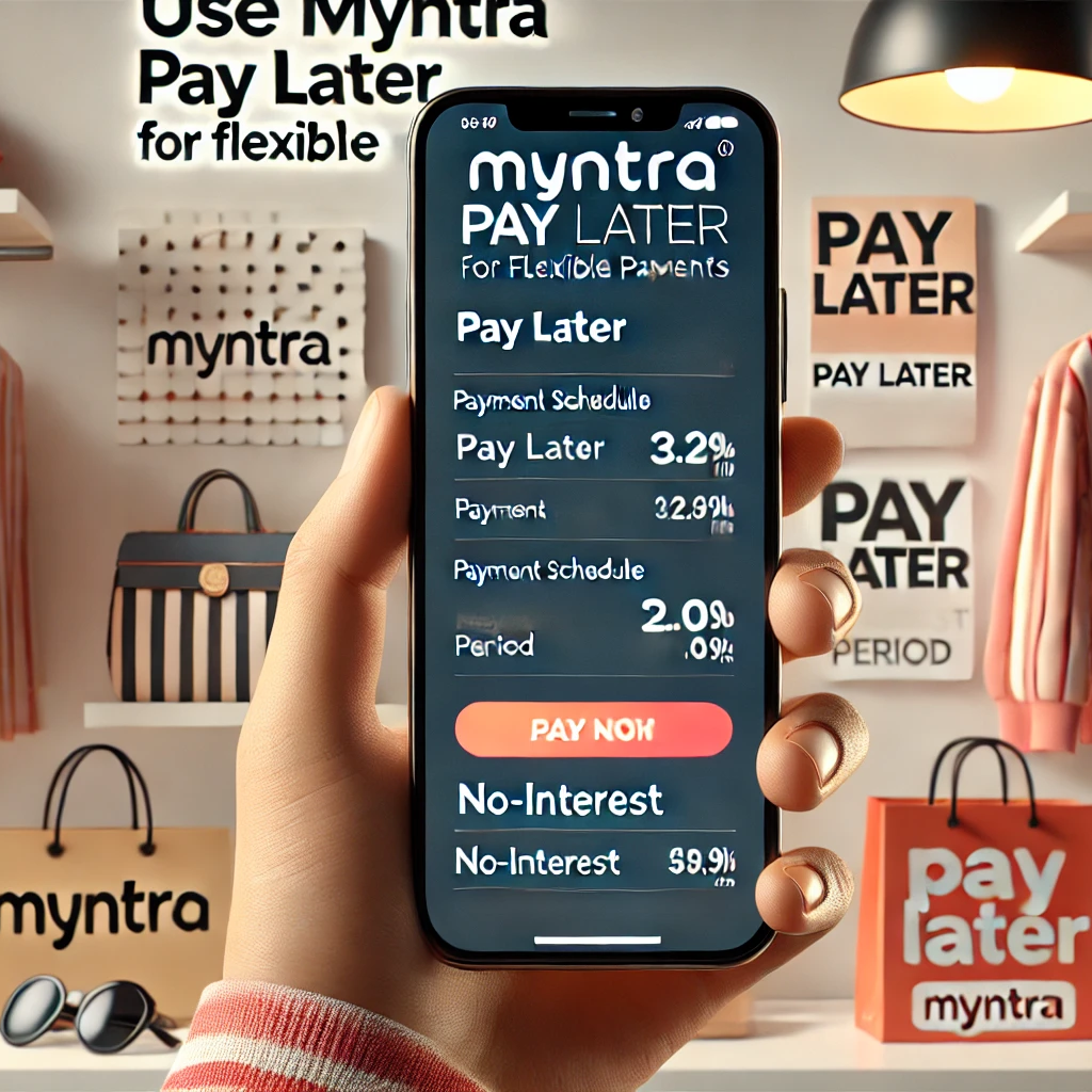 Use Myntra Pay Later for Flexible Payments